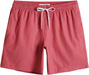 maamgic Mens 7" Stretch Swim Trunks Quick Dry Mesh Lining Swimwear Bathing Suits