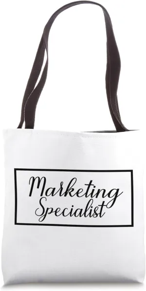Marketing Specialist, Graduation For Men And Women, Marketer Tote Bag