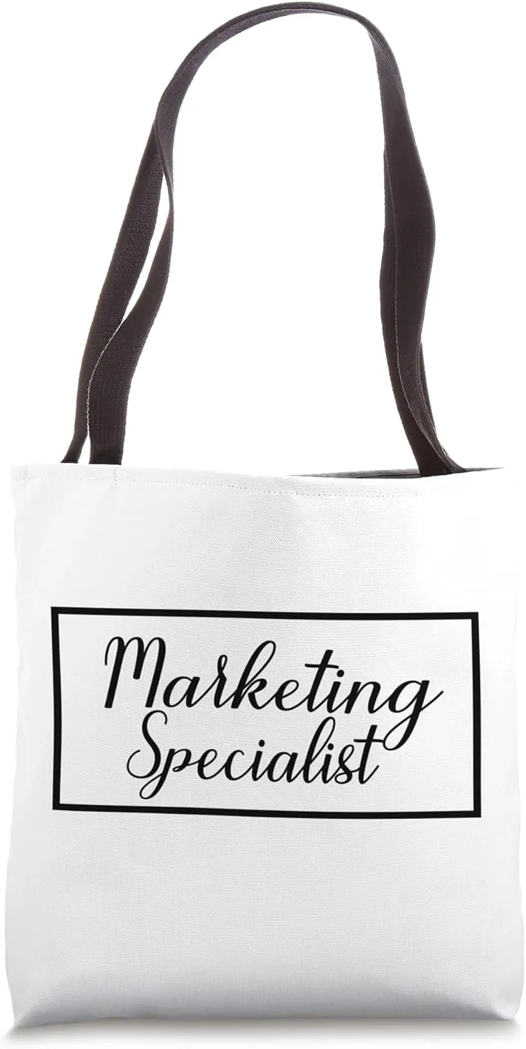 Marketing Specialist, Graduation For Men And Women, Marketer Tote Bag