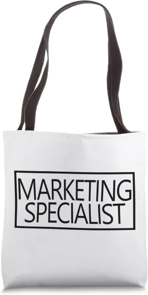 Marketing Specialist, Graduation Men & Women Marketer Tote Bag