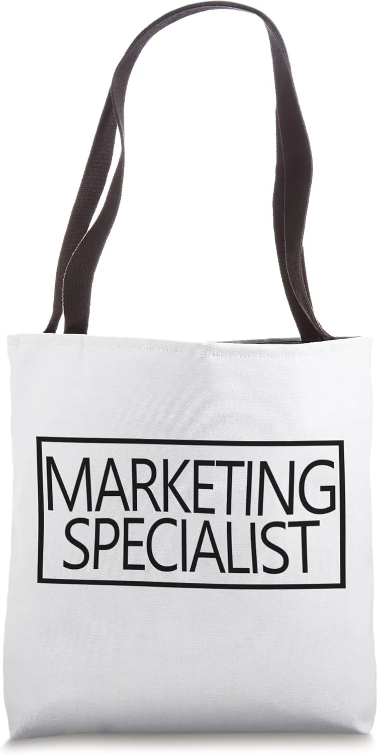 Marketing Specialist, Graduation Men & Women Marketer Tote Bag