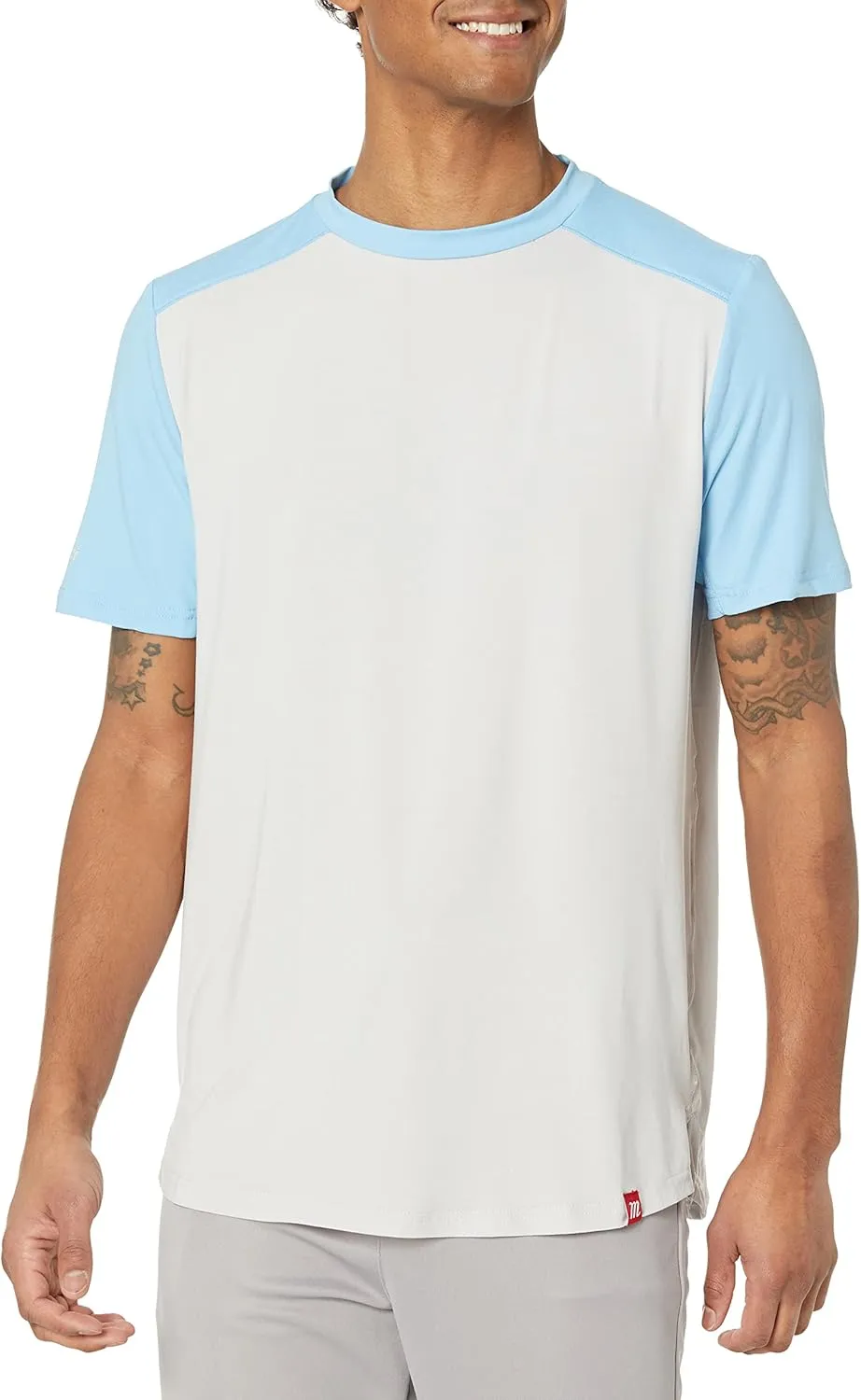Marucci Men's New School Tee Navy Blue