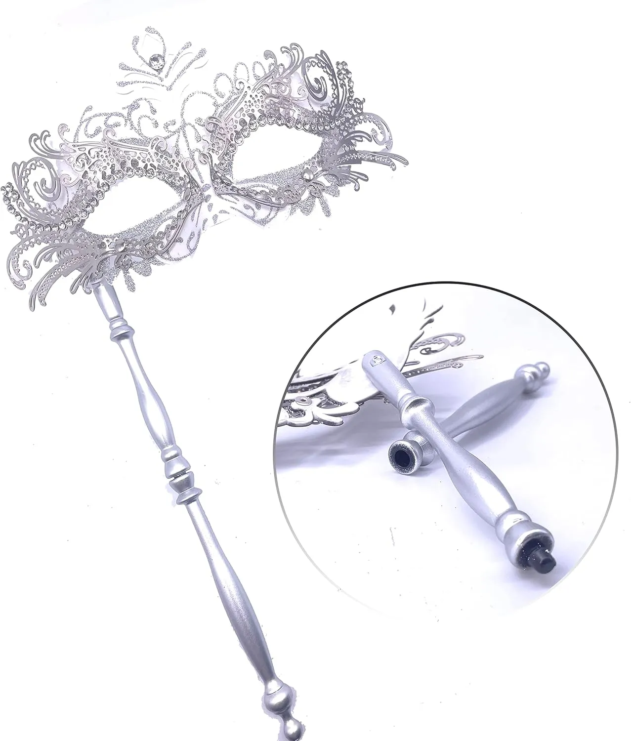 Masquerade Mask for Women/Men, Fancy Party Face Mask Venetian Mask for Prom Ball Halloween Mardi Gras