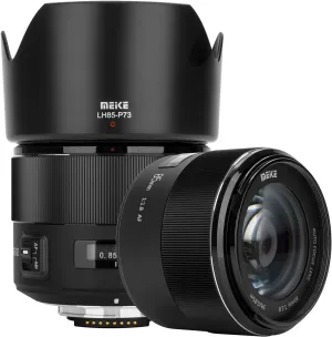 Meike 85mm f1.8 Wide Aperture Full Frame Auto Focus Telephoto Lens for Nikon F Mount DSLR Camera and Compatible with Nikon APS-C Cameras D610 D750 D780 D810