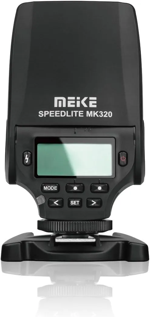 MEIKE MK-320C Speedlite Flash TTL Fit Canon Mirrorless DSLR Hot Shoe Camera 1D Mark Series 1DS Series 5D Mark II 5D Mark III 5D 6D 7D 7D Mark II 50D 60D 70D 100D 550D 600D 700D 1000D 1100D etc