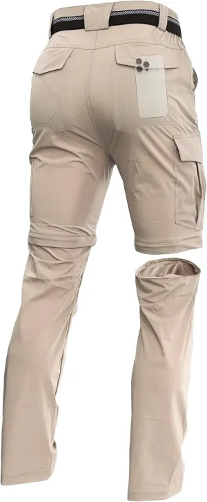 Men's Lightweight Hiking Cargo Work Pants Quick Dry Water Resistant Fishing Travel Climbing Outdoor Stretch Pants