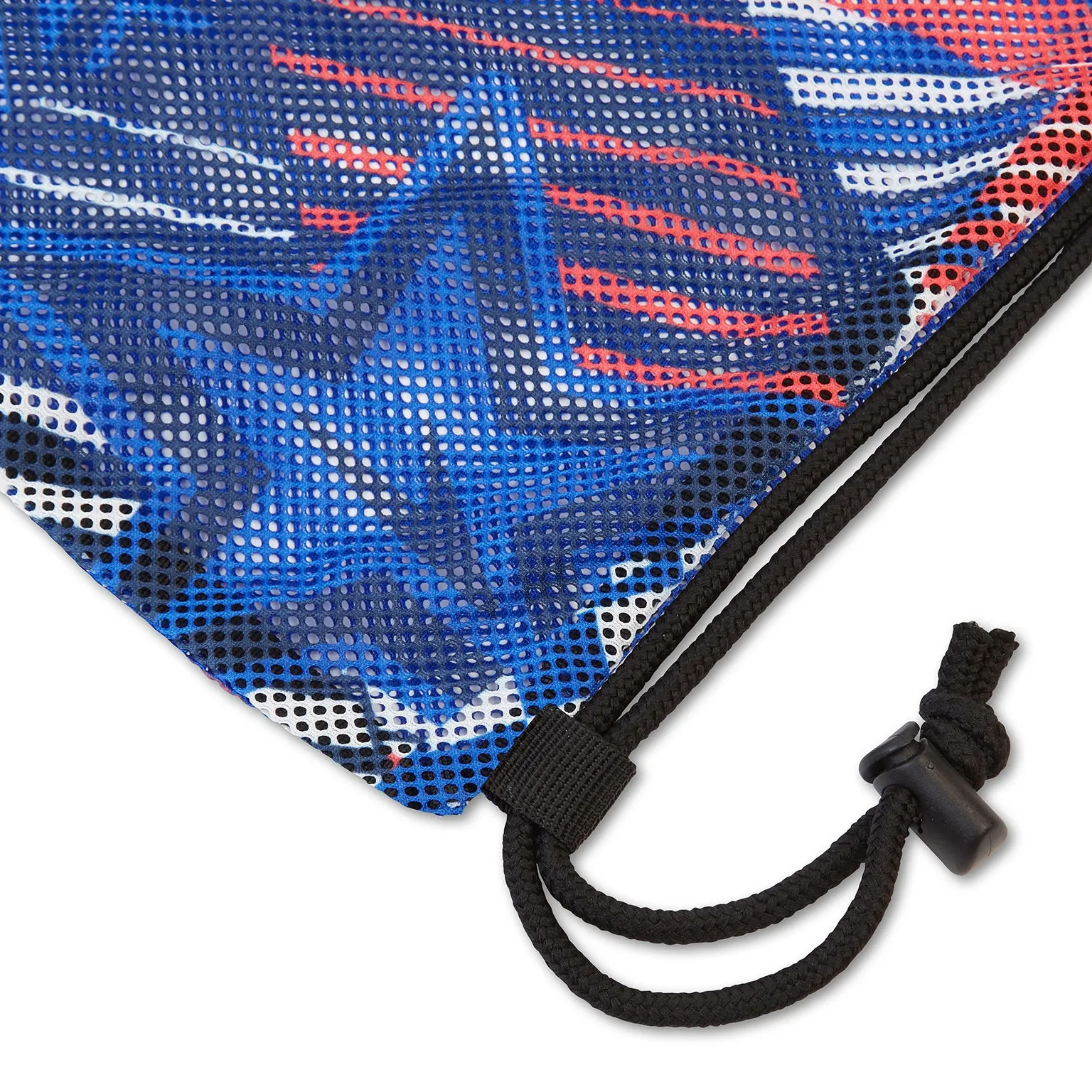 Mesh Bag Printed Red/Blue