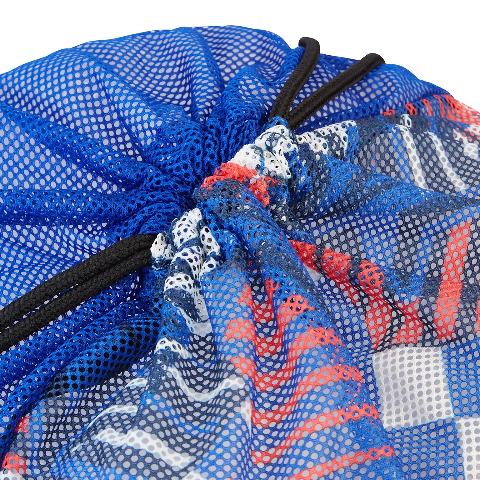 Mesh Bag Printed Red/Blue