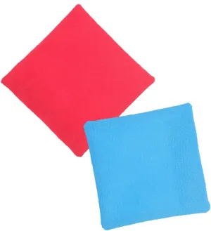 Milisten 2pcs Square Sensory Bean Bags for Educational Plaything for Tossing Games Compact Portable Design for Sensory Integration and Coordination Skills Development