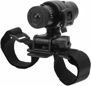 Mini Action Camera 1080P FHD Video Recorder 120° Wide Angle for Cycling Climbing Kayaking, Bike Motorcycle Helmet Camera Accessories