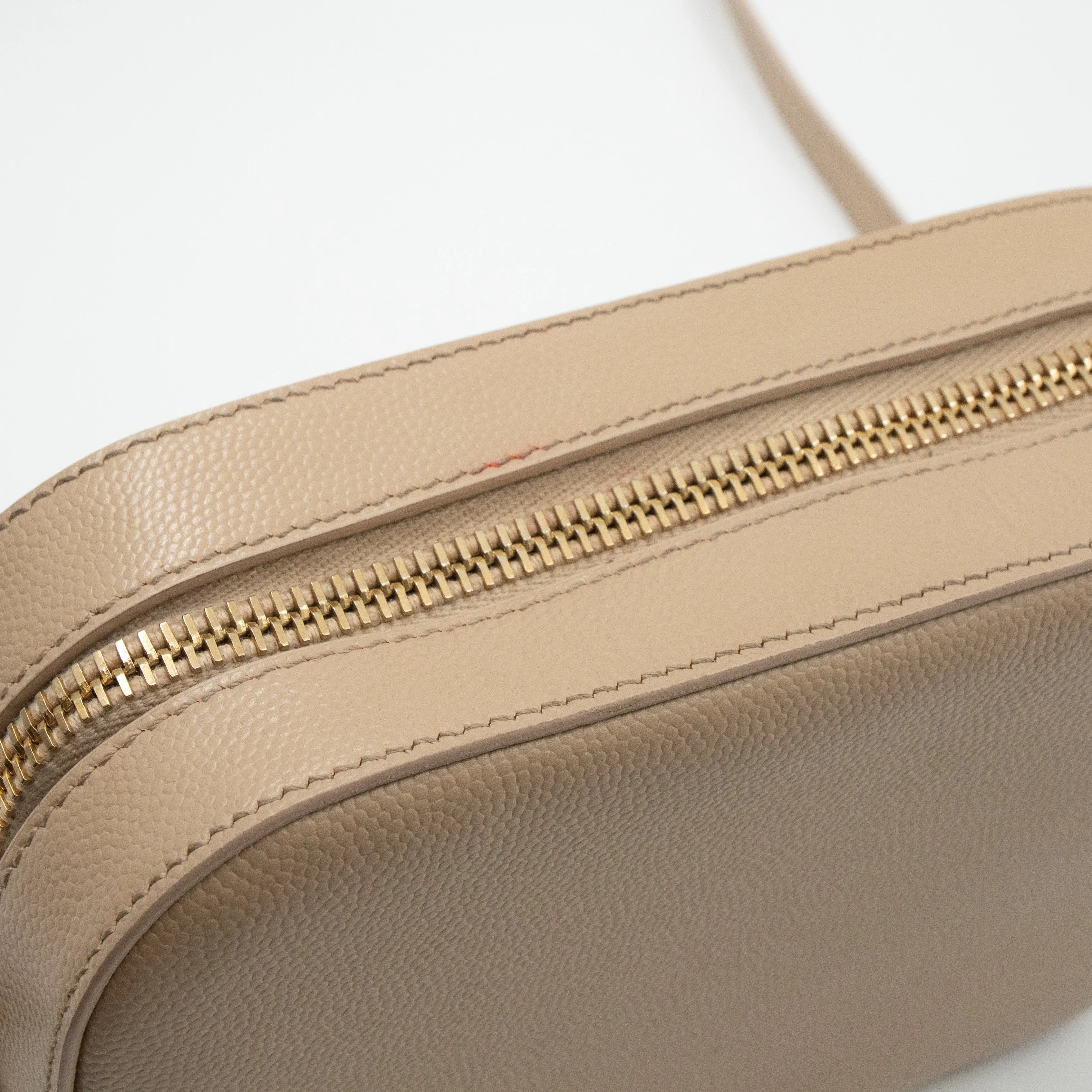 Monogram Camera Bag Beige