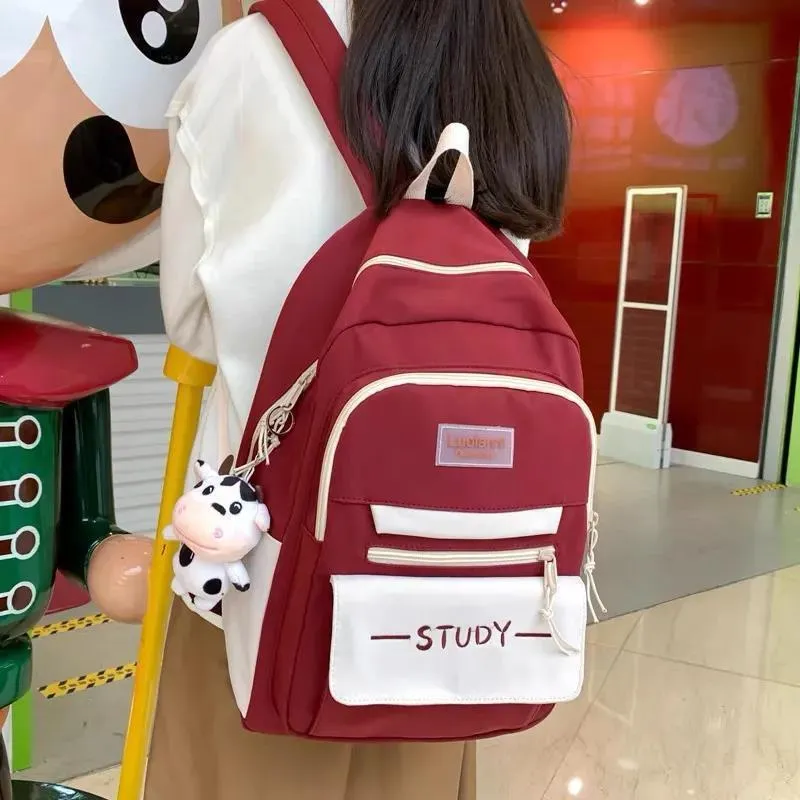 Mori Style Large Capacity Primary University Backpacks