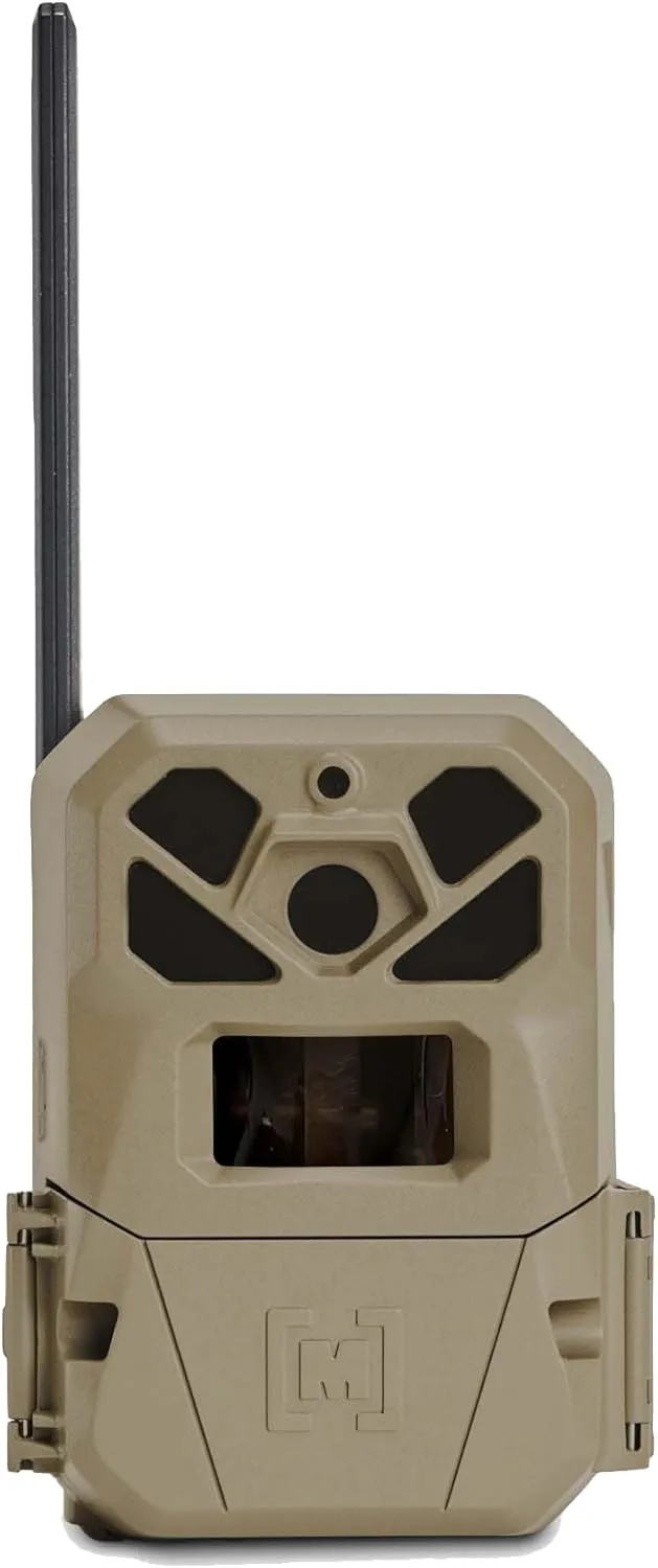 Moultrie Edge 2 Pro Cellular Trail Camera - Auto Connect Nationwide 4G LTE - On Demand 40MP Photo - 1440P Video with HD Audio - Ai False Trigger Elimination - 100 Ft Detection Range - No-Glow Flash