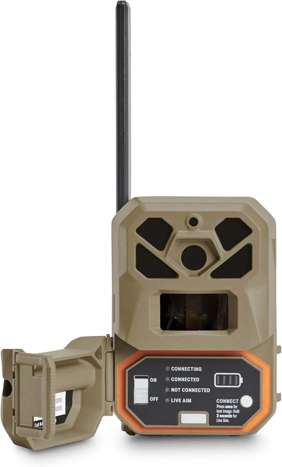 Moultrie Edge 2 Pro Cellular Trail Camera - Auto Connect Nationwide 4G LTE - On Demand 40MP Photo - 1440P Video with HD Audio - Ai False Trigger Elimination - 100 Ft Detection Range - No-Glow Flash