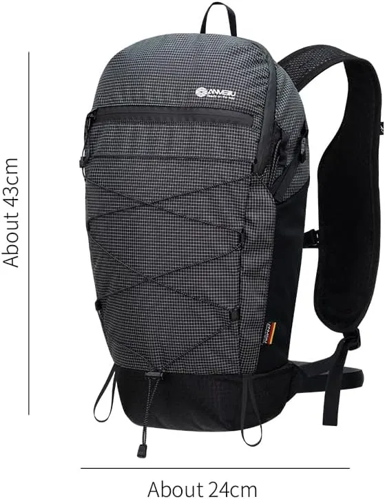 Mountaineering backpack hiking bag, lightweight hiking backpack, ultra light backpack, lightweight travel commuting bag (Haige)