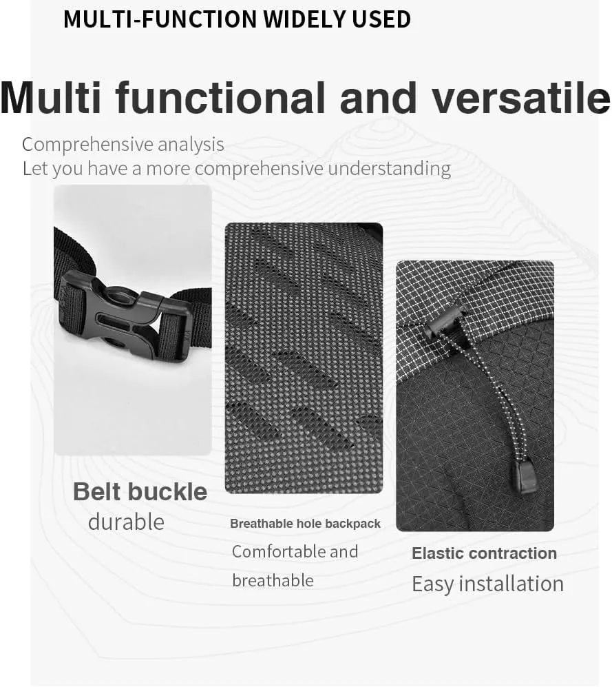 Mountaineering backpack hiking bag, lightweight hiking backpack, ultra light backpack, lightweight travel commuting bag (Haige)