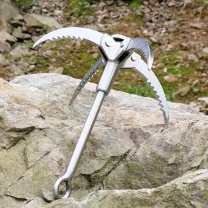 Mountaineering Climbing Tools, Stainless Steel For Climbing, Duty Grappling Hook,