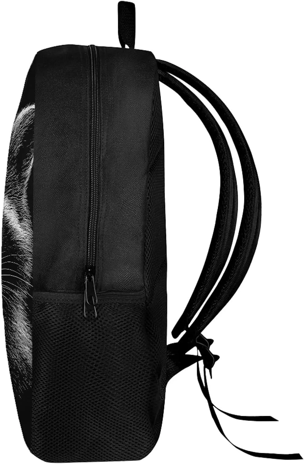 Mumeson Animal Raccoon Print Schoolbags Lightweight Back to School Supplies Bookbags Laptop Backpack Large 17 Inches Backpack Daypack