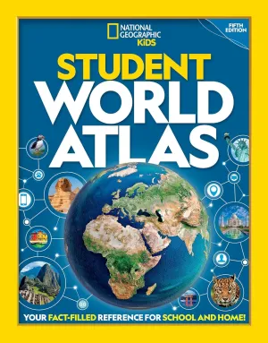 National Geographic Student World Atlas, 5th Edition Hardcover – July 9, 2019