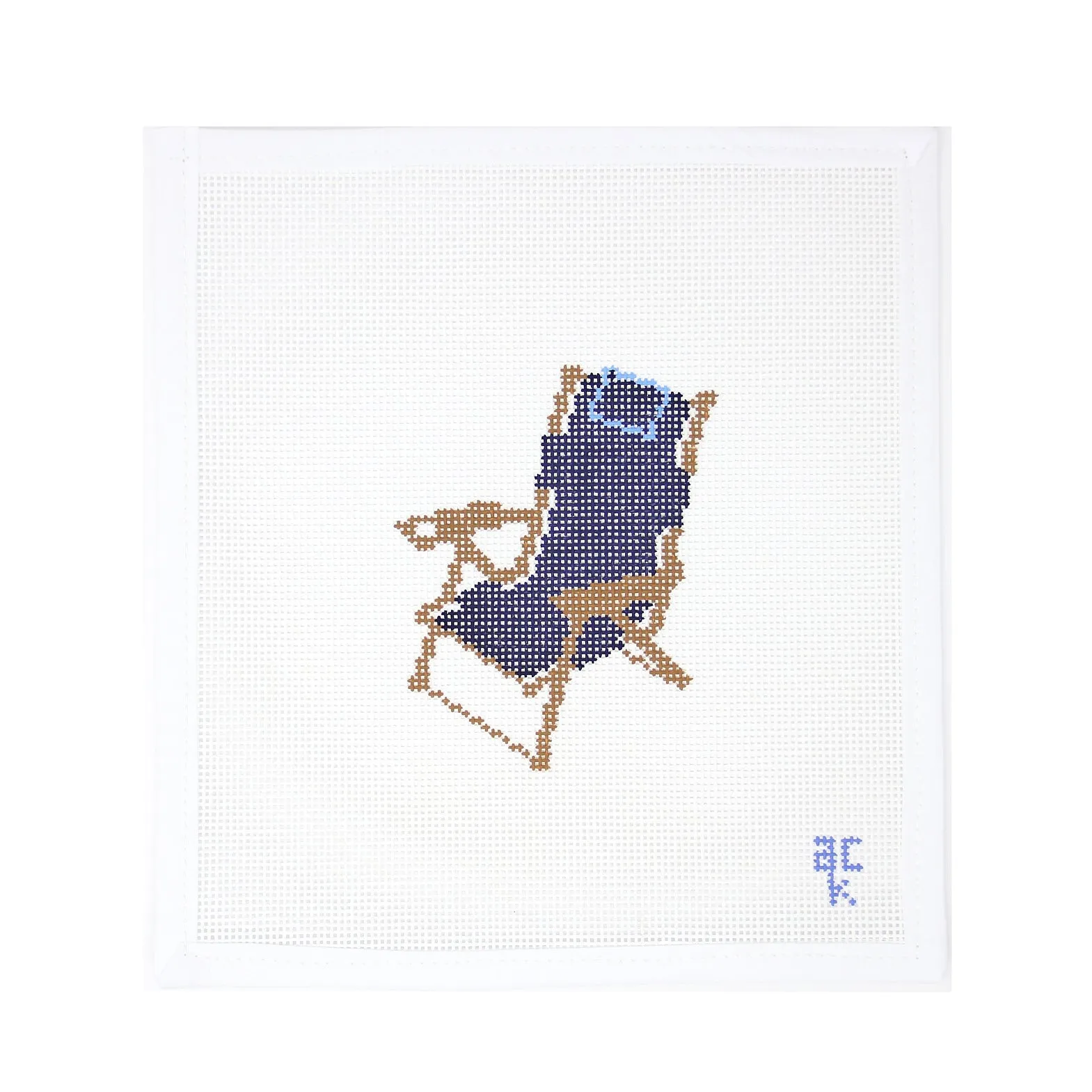 Navy Beach Chair