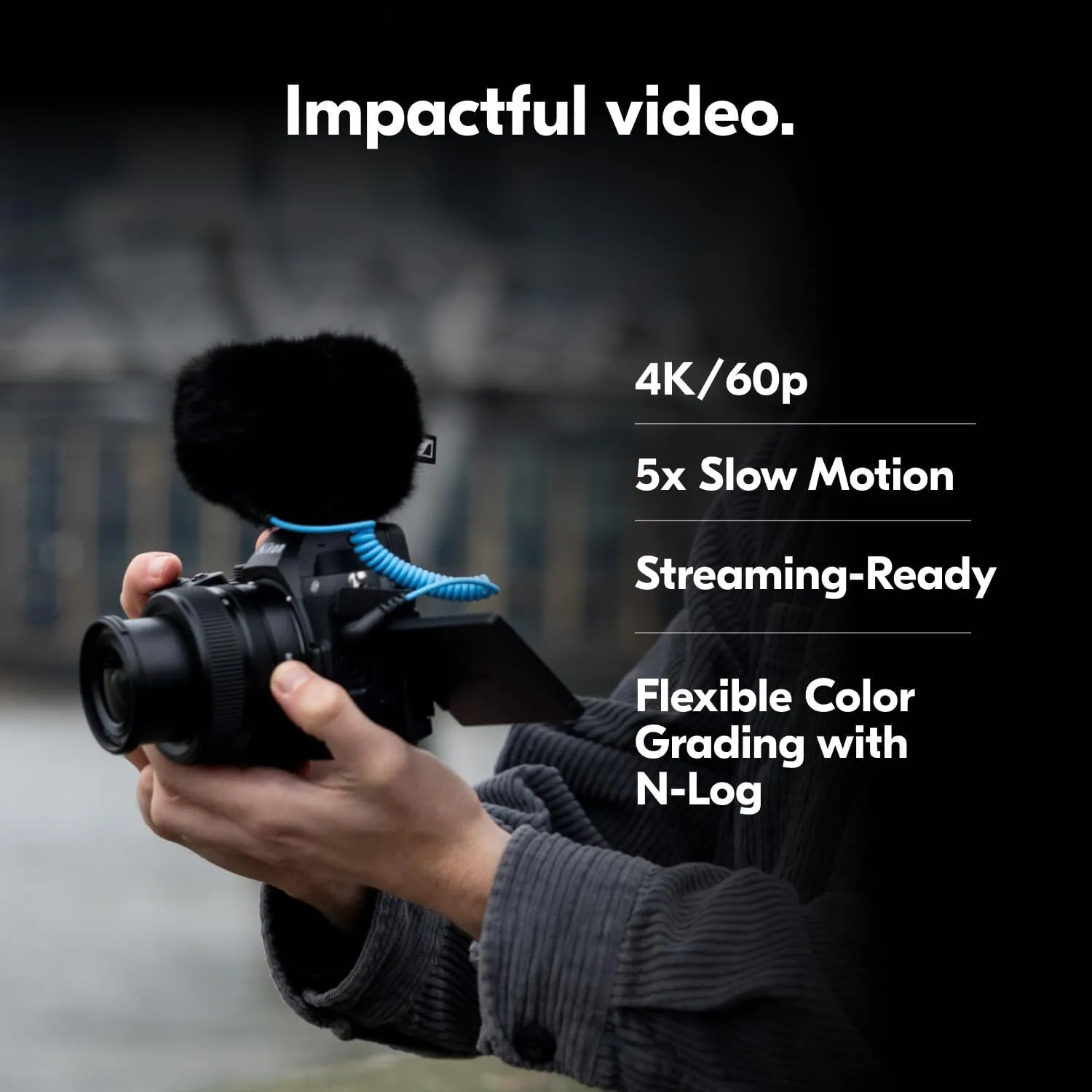Nikon Z5 II with Wide-Angle Zoom Lens | Full-Frame mirrorless Stills/Video Camera with 24-50mm Zoom Lens | Nikon USA Model