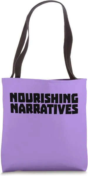 Nourishing Narratives Book Reader Tote Bag