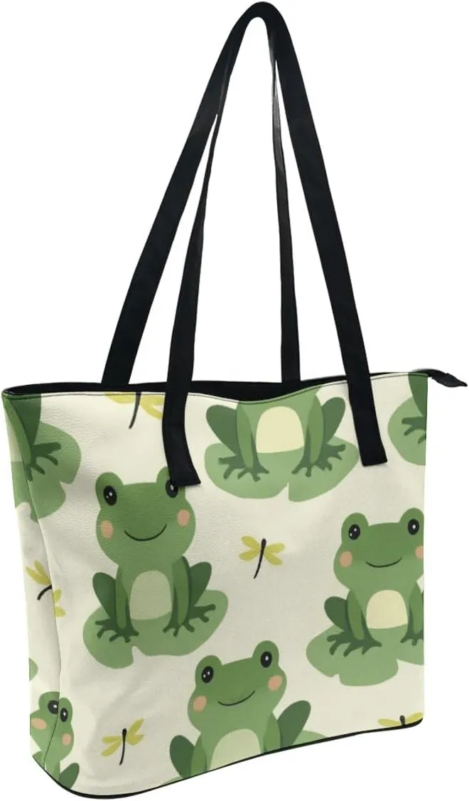 Novelty Handbag for Adults, Women's Large Capacity Tote Bag Laptop Bags with Compartment for Business