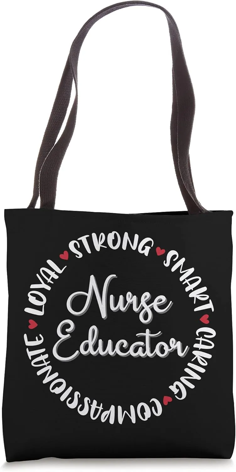 Nurse Educator Gifts Nurses Nursing Graduation Medical Love Tote Bag
