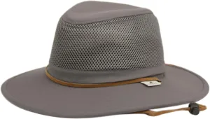 Nylon Mesh Safari Hat - Lightweight, UPF (SPF) 50  Sun Protection, 2 1/2" Big Brim, Chin Strap