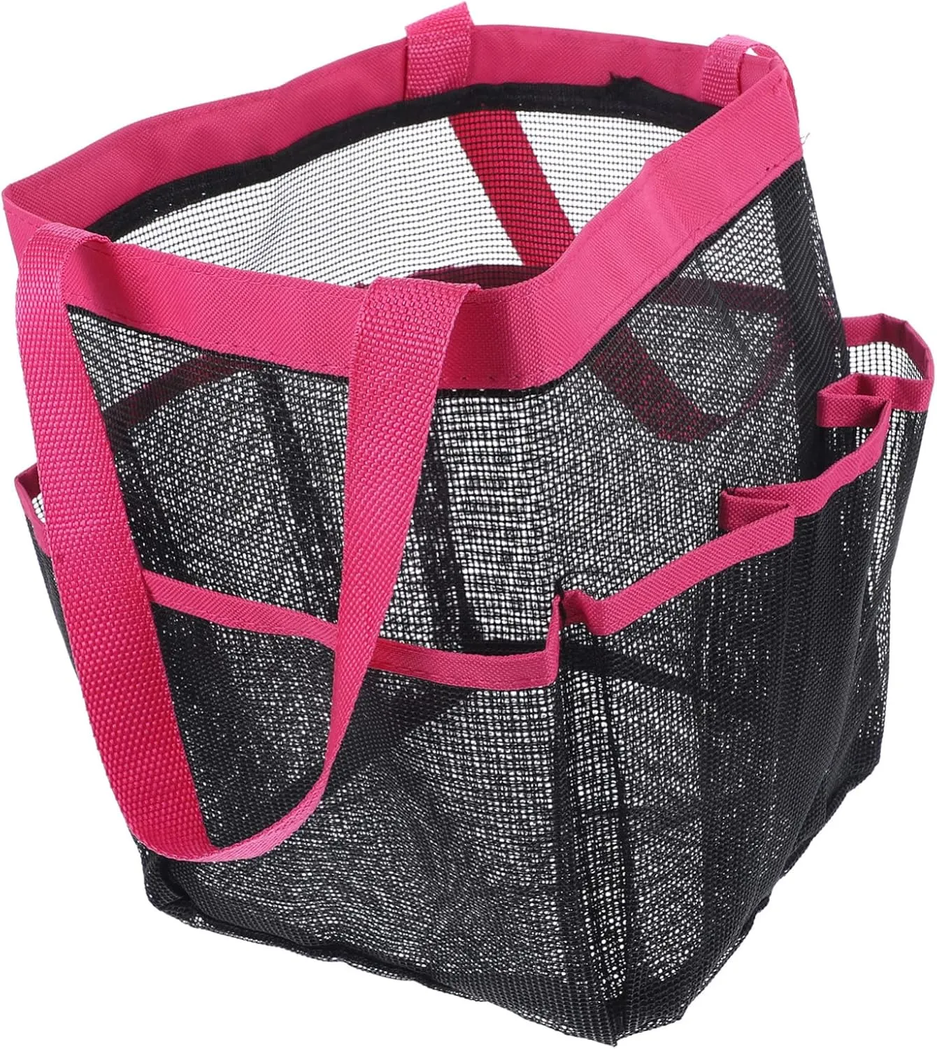 Nylon Mesh Toiletries Bag Large Beach Tote for Women Women's Toiletry Bags Mesh Shower Tote Bag for Travel