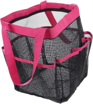Nylon Mesh Toiletries Bag Large Beach Tote for Women Women's Toiletry Bags Mesh Shower Tote Bag for Travel