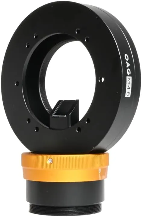 OGMA Off-Axis Guider (OAG) for Astrophotography – Ultra-Slim, Large Prism, Multiple Thread Adapters. Ideal for Deep-Sky Imaging & Auto-Guiding (Standard Size)
