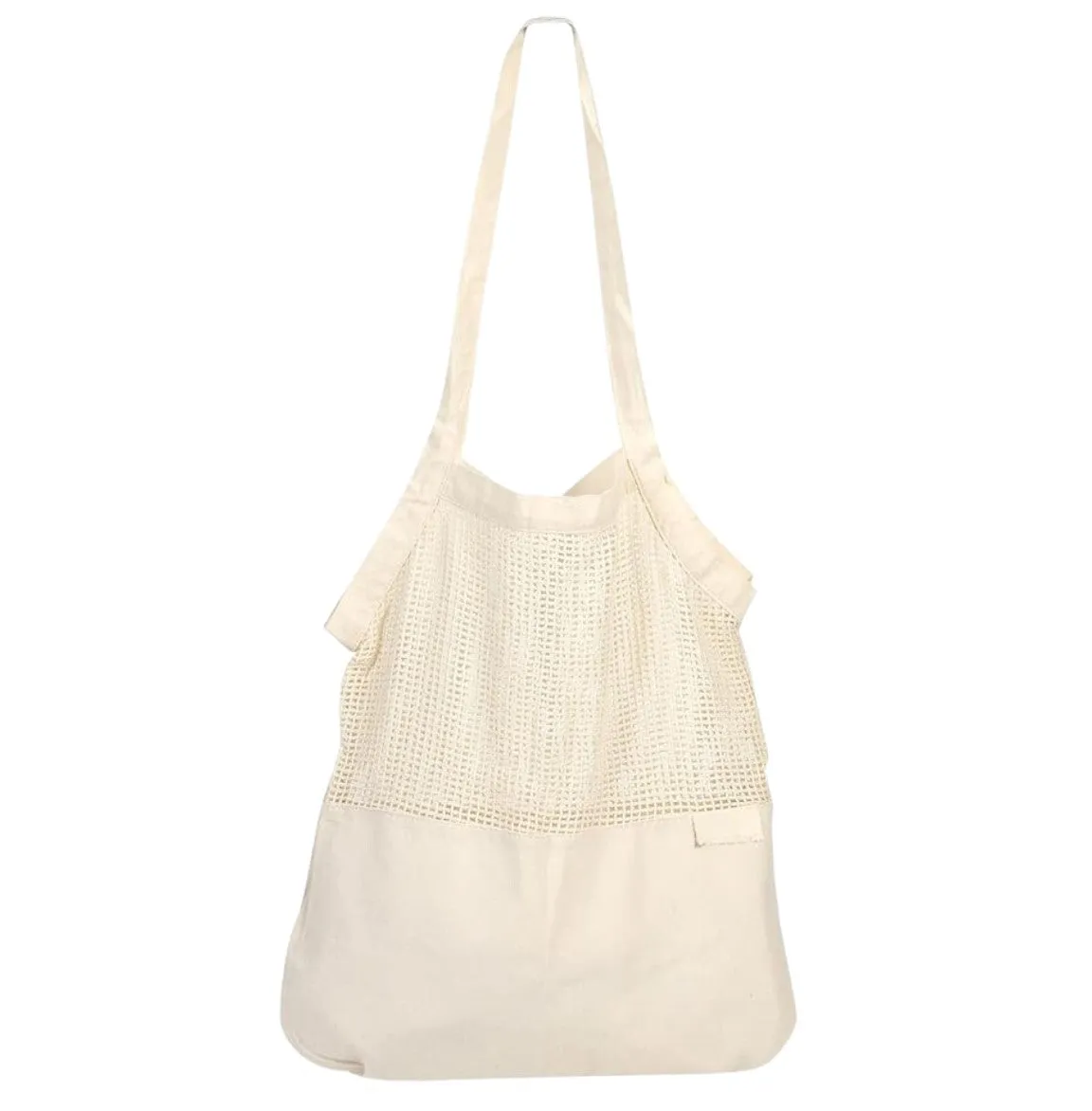 Organic Solid   Mesh Shopping Bag