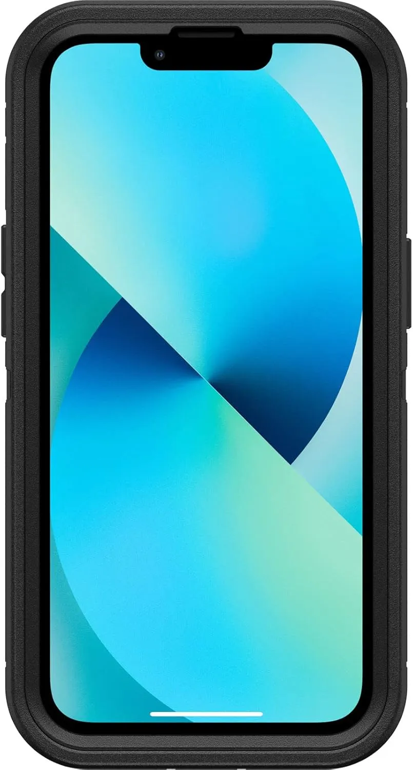 OtterBox Defender Series Screenless Edition Case for iPhone 13 (Only) - Case Only - Microbial Defense Protection - Non-Retail Packaging - Black
