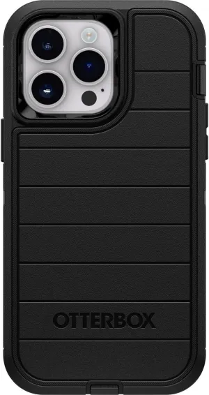OtterBox Defender Series Screenless Edition Case for iPhone 14 Pro Max (Only) - Case Only - Microbial Defense Protection - Non-Retail Packaging - Black