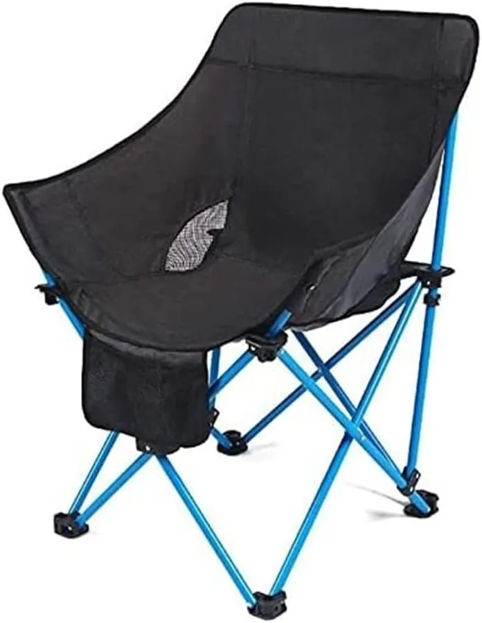 Outdoor Camp Chair Outdoor Garden Recliner Portable Camping Chair Chairs with Storage Bag, for Hiking Beach Fishing s