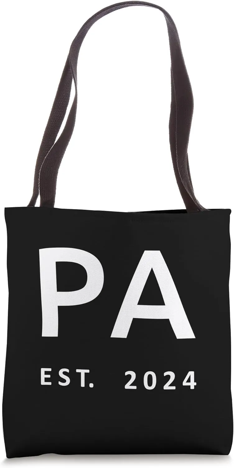 PA Est. 2024 Physician Assistant Graduation Tote Bag