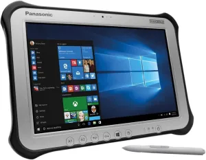 Panasonic Toughbook G1, FZ-G1 MK3, 10.1-inch WUXGA Touch, 128GB SSD, 8GB, Intel Core i5-5300U 2.30GHz, WiFi, BT, 4G LTE, Dual Pass, dGPS, 2 Cameras, Win 10 Pro (Renewed)