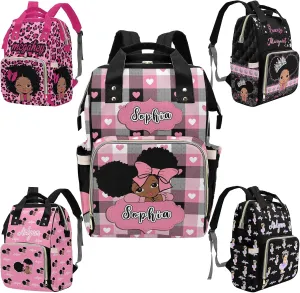 Personalized Diaper Bags For Baby Shoulder Bag Shoulder Bag All-In-One Bags Personalized Mommy Bag Personalized Diaper Bag with Thermal Pockets
