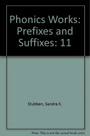 Phonics Works: Prefixes and Suffixes (11) Paperback – Student Edition
