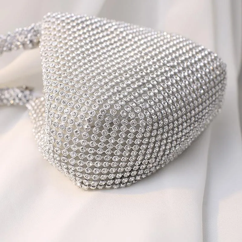 Portable Rhinestone Party Evening Bags