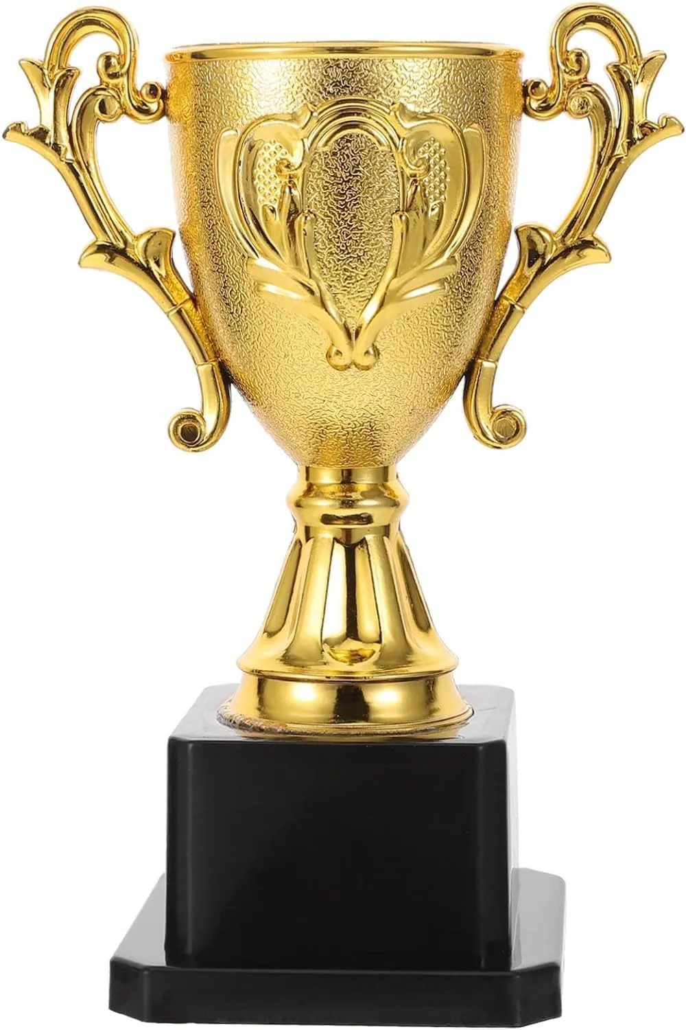 Premium Gold Plastic Trophy Cup Awards Ideal for Sports Tournaments Competitions and Parties