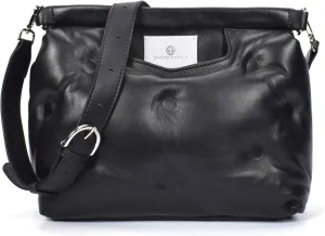 Premium Italian Leather Tote Bag for Women – 100% Genuine Leather Handbag. Crossbody Bag with Detachable Strap
