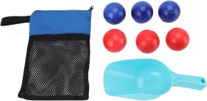 Premium PVC Material Beach Toss Game Set, Wear Proof Toss Game with Mesh Bag and Shovel, Enjoyable for Family Gatherings, Beaches, Vacations