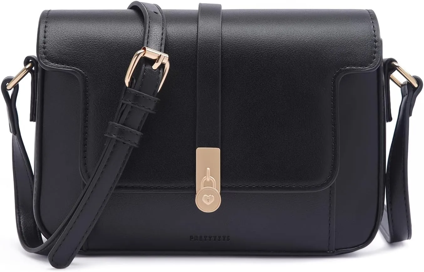 Prettyzys Crossbody Bag for Women，Trendy Small Shoulder Bag Phone Wallet Purse for Women