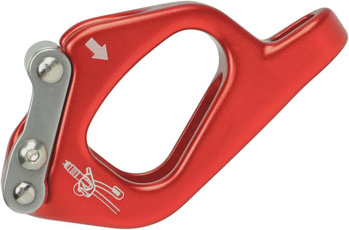 Professional Adjust Cowstail Positioning Lanyard Adjuster for Ascending Rock Climbing Mountaineering Tool