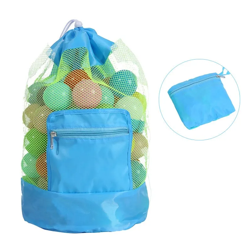 Protable Beach Bag Anti-sand Net For Kids Beach Toy Towel Storage Mesh Travel Large Capacity Toy Outdoor Waterproof Storage Bags