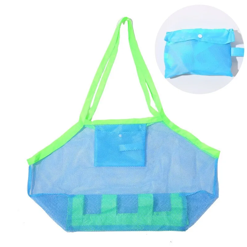 Protable Beach Bag Anti-sand Net For Kids Beach Toy Towel Storage Mesh Travel Large Capacity Toy Outdoor Waterproof Storage Bags