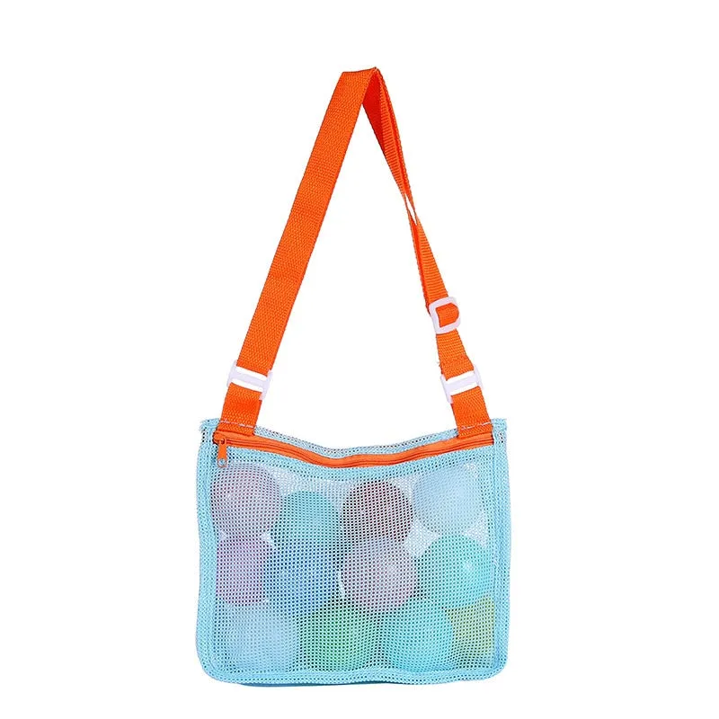 Protable Beach Bag Anti-sand Net For Kids Beach Toy Towel Storage Mesh Travel Large Capacity Toy Outdoor Waterproof Storage Bags
