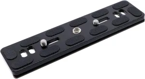 PU-150 150mm Lengthened Universal Quick Release QR Plate Telephoto Lens Plate for Tripod Head Ballhead DSLR Camera, Arca-Swiss Compatible